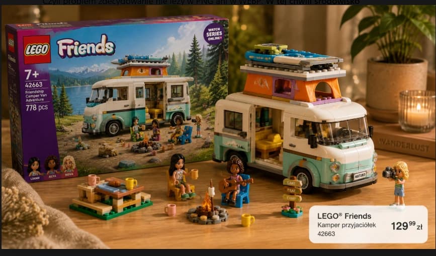 Chcę dostać: LEGO Friends Kamper